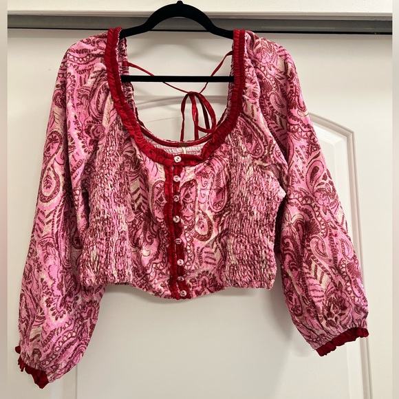 NWT Free People Velvet Dare Me Top - Picture 5 of 11
